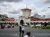 Benh Thanh-Markt mitsamt Uhrturm ein Wahrzeichen der Stadt